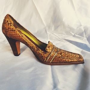 Francesco Sacco Python Pump Made in Italy